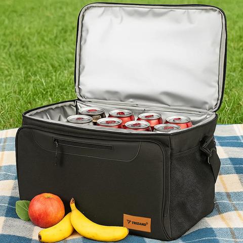 Термосумка туристична водонепроникна зі знімним ременем для їжі/напоїв 30 л Чорний - фото 11 Термосумка туристична водонепроникна зі знімним ременем для їжі/напоїв 30 л Чорний - фото 11