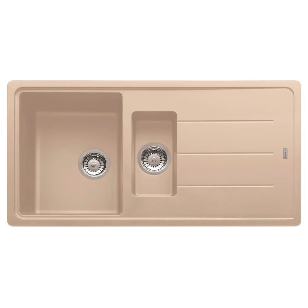 Мийка кухонна з крилом Franke Basis BFG 651 прямокутна фраграніт 1.5 чаші 970х500 мм Beige (114.0720.001) Мийка кухонна з крилом Franke Basis BFG 651 прямокутна фраграніт 1.5 чаші 970х500 мм Beige (114.0720.001)