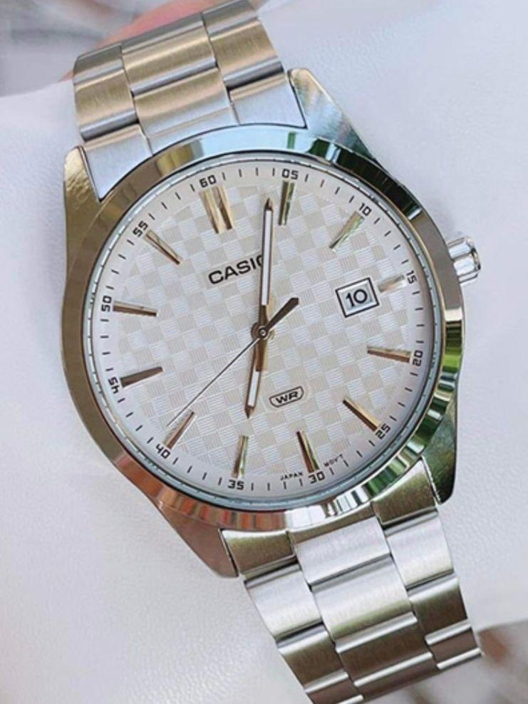 Наручные часы мужские Casio MTP-VD03D-7A Timeless Collection Белый (2676545024)