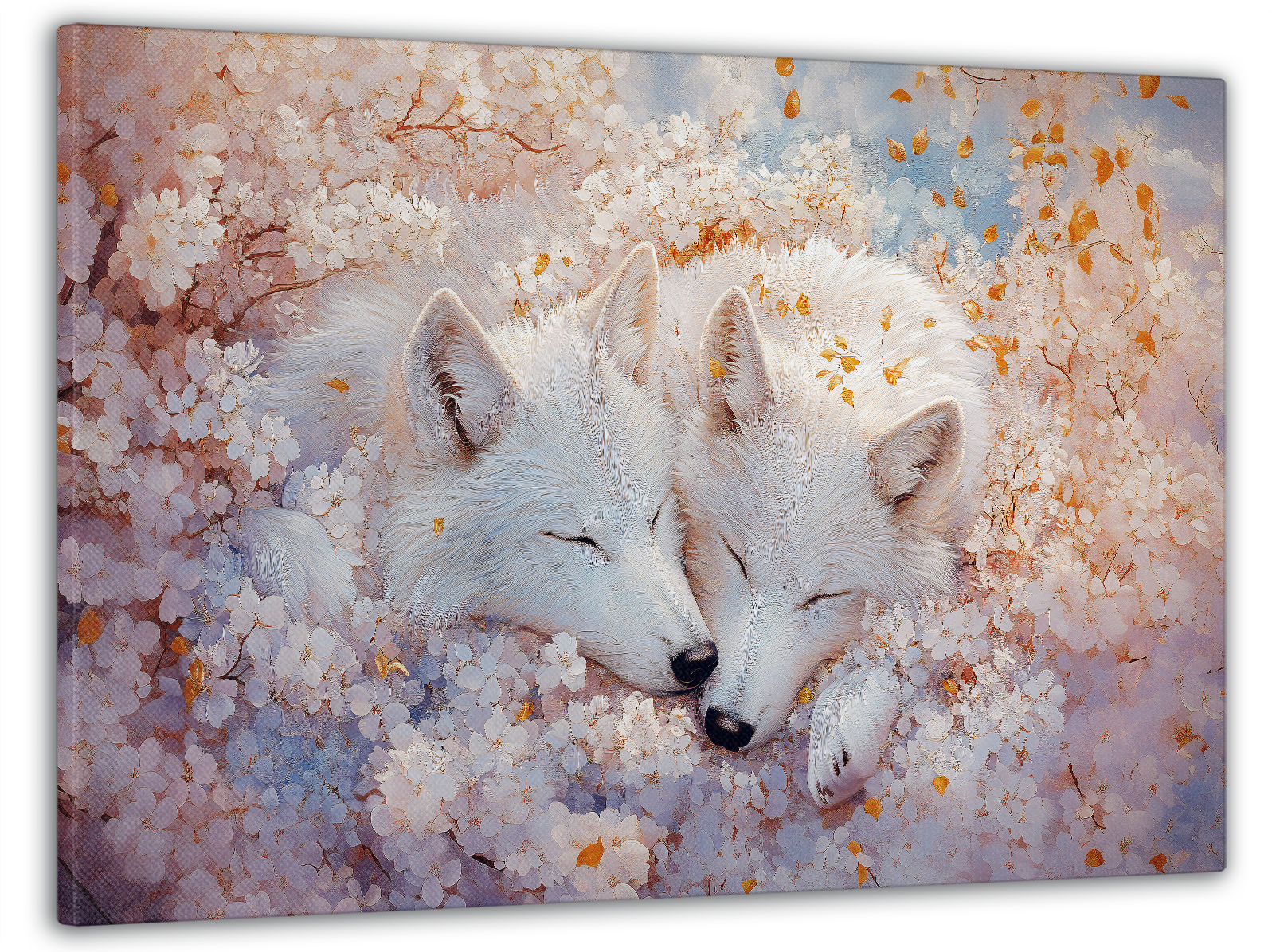 Картина на полотні Mako вовча родина 60x100 см (MK10562)