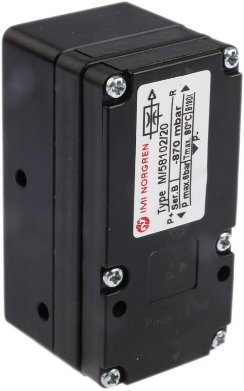 Багатоступінчастий вакуумний ежектор Norgren M/58102/20 - фото 2 Багатоступінчастий вакуумний ежектор Norgren M/58102/20 - фото 2