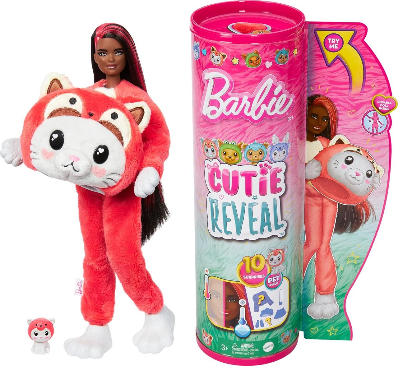 Лялька Barbie Cutie Reveal в костюмі Червоної Панди (2179884404)