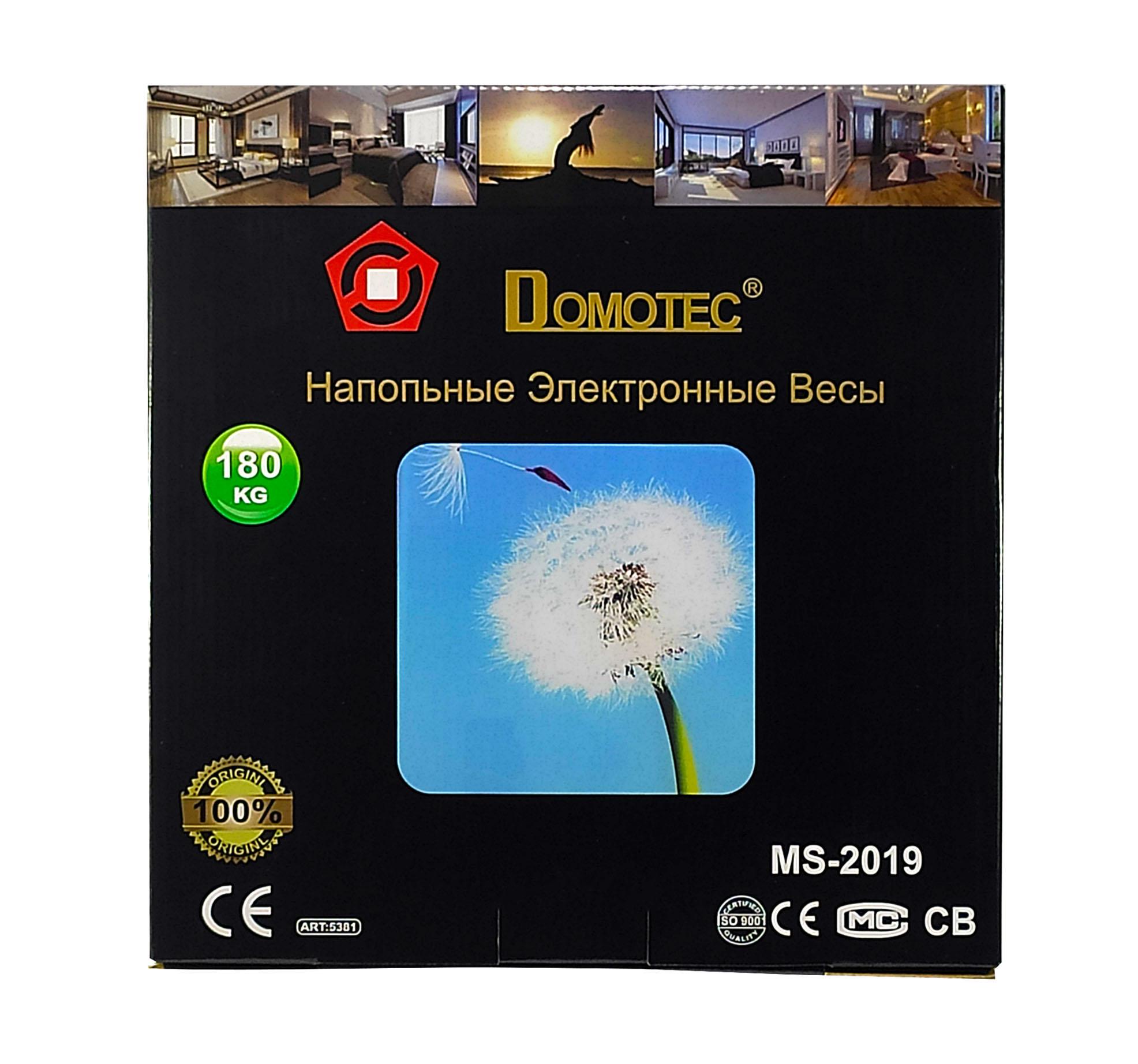 Весы напольные электронные Domotec MS-2019 Собачка до 180 кг с ЖК-дисплеем (11187283) - фото 3