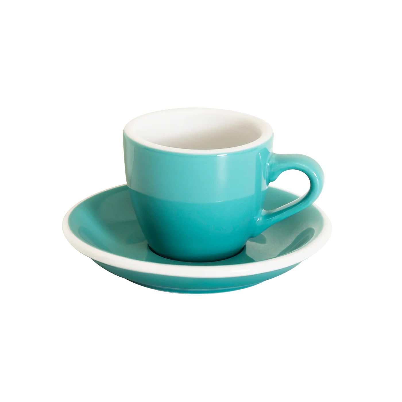 Набір Loveramics EGG Espresso Cup and Saucer чашка та блюдце 80 мл Бірюзовий