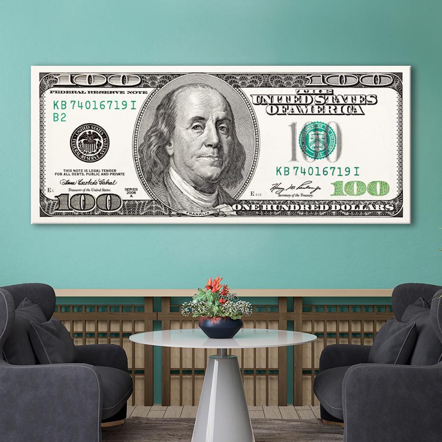 Картина на холсте 100 $ 80x35 см (dol3_L)
