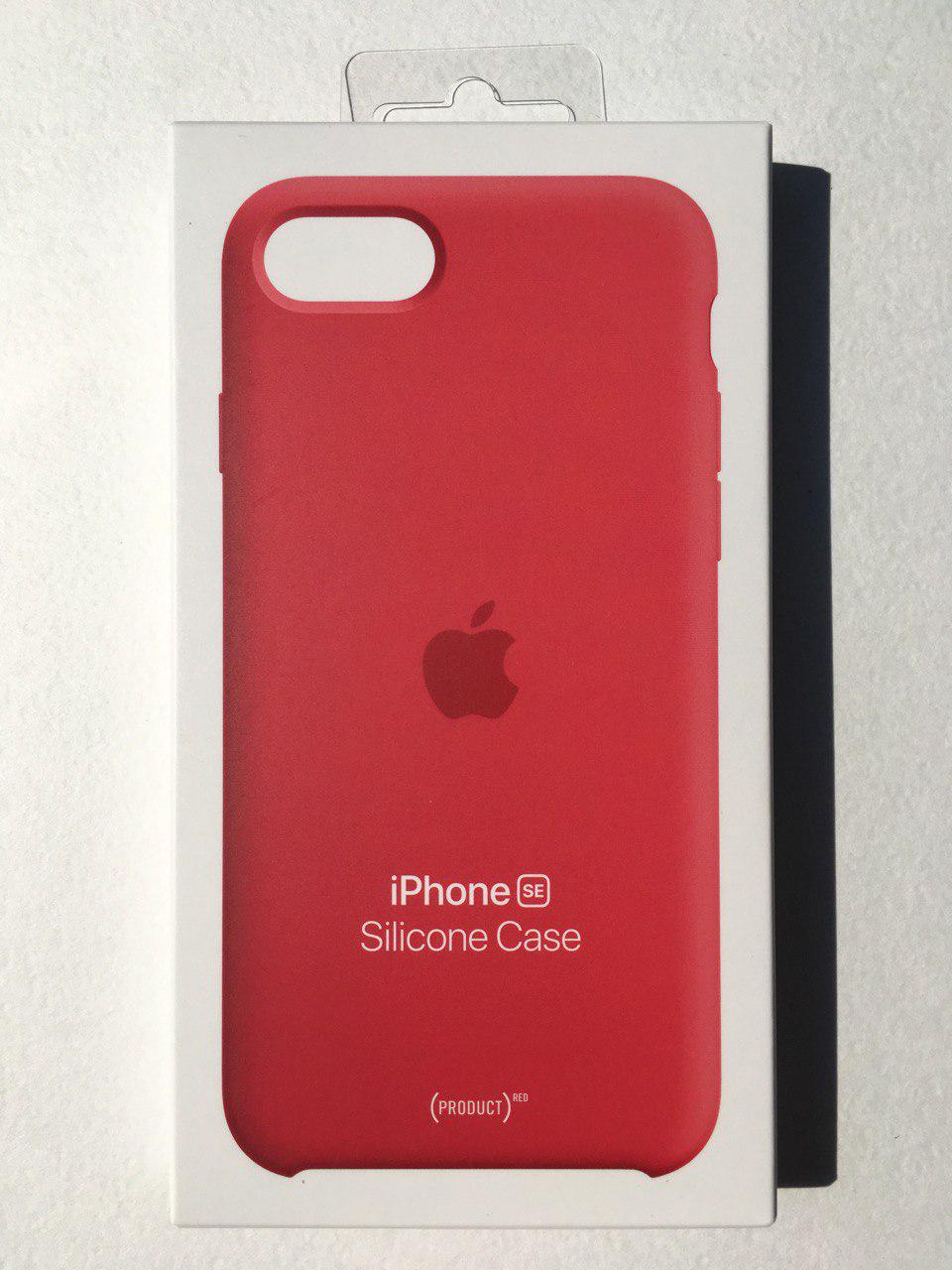 Чохол оригінальний силіконовий Silicone Case MN6H3ZM/A для Apple Iphone 7/8/SE 2020/2022 Red (12089489) - фото 2