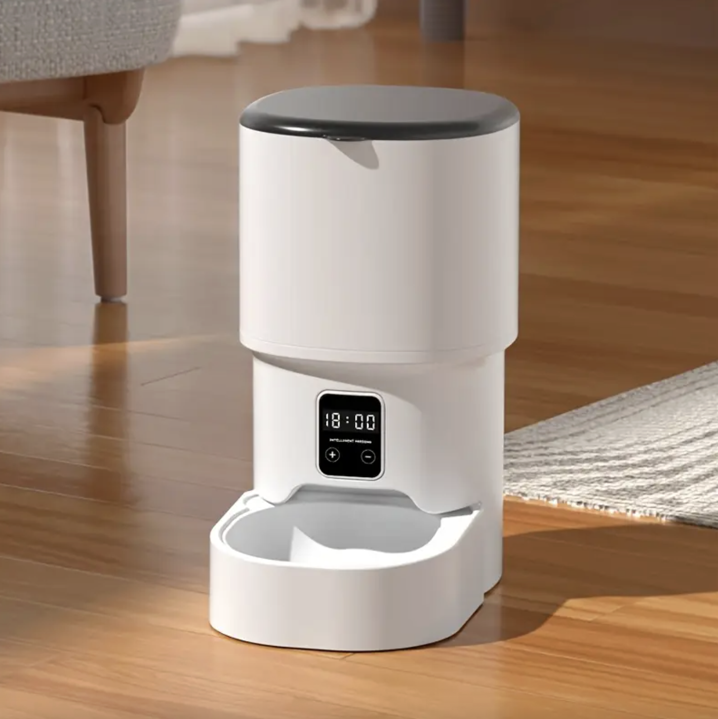 Годівниця автоматична з таймером 4 л Білий - фото 7 Годівниця автоматична з таймером 4 л Білий - фото 7