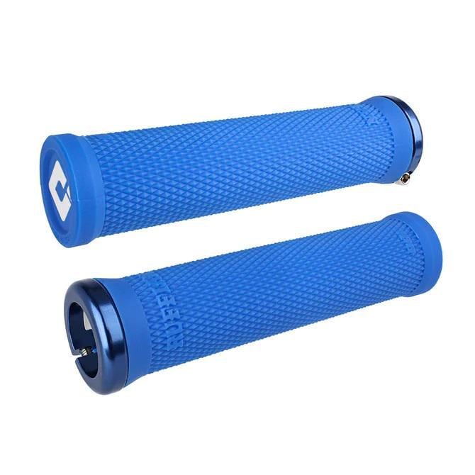Грипсы ODI Ruffian v2.1 Lock-On MTB 135 мм Blue (D33RFU-U)