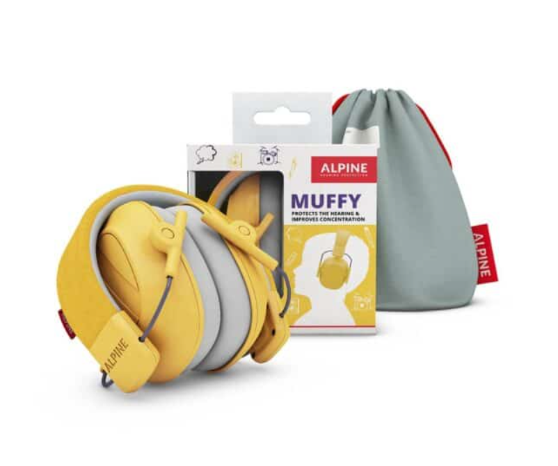 Навушники захисні Alpine Muffy Kids 25 дБ для дітей 5–16 років Жовтий (31495318)