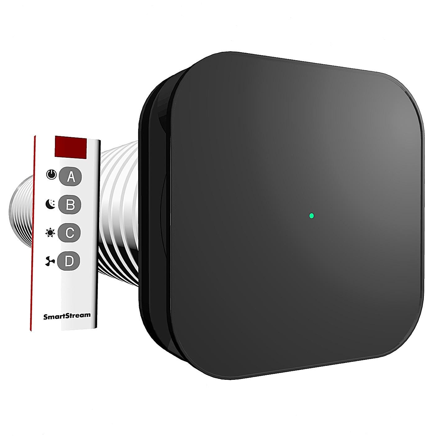 Рекуператор воздуха SmartStream Стандарт EVO long Черный (VR_SSS_L16GRB)