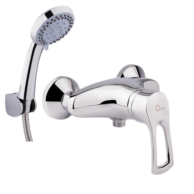Смеситель для душа настенный Q-tap Hansberg CRM 010 QTHANCRM010 Хром (46986)