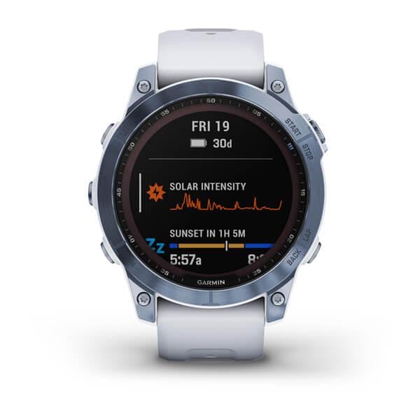 Смарт-часы Garmin Fenix 7 Sapphire Solar DLC с ремешком (010-02540-25) - фото 2