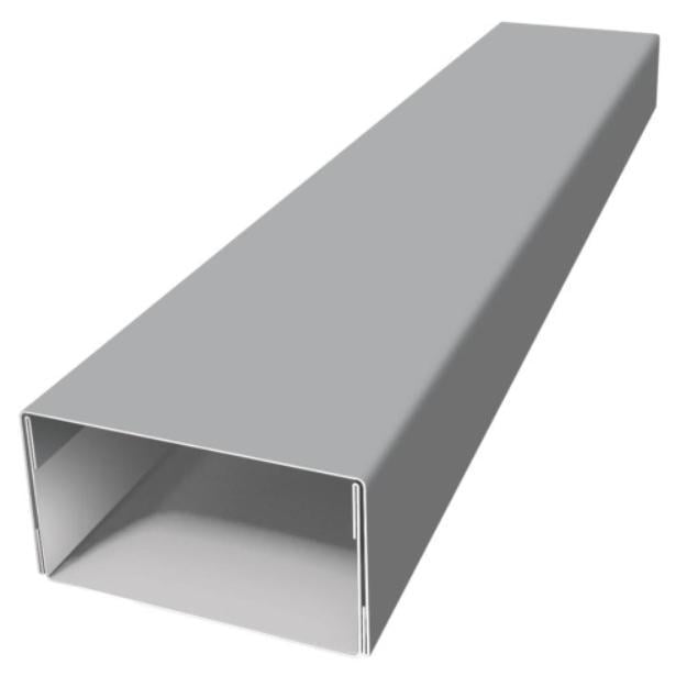 Рельс декоративный SIMBUD 60x35 мм 170 пог. м RAL9006 (958768)