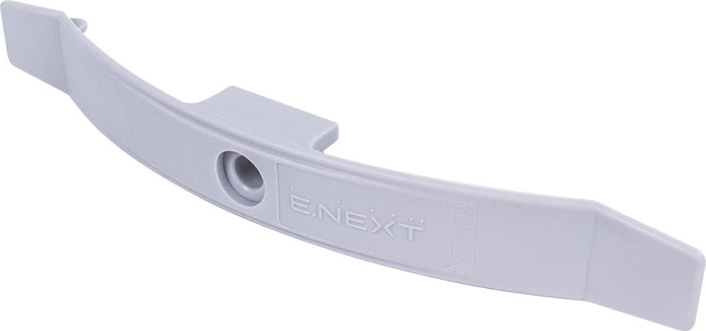 Затискач кабельний двосторонній E.NEXT e.clamp.grey.10 на 10 кабелів 3x1,5 мм2 поліпропілен 10 шт. Сірий (s083002)