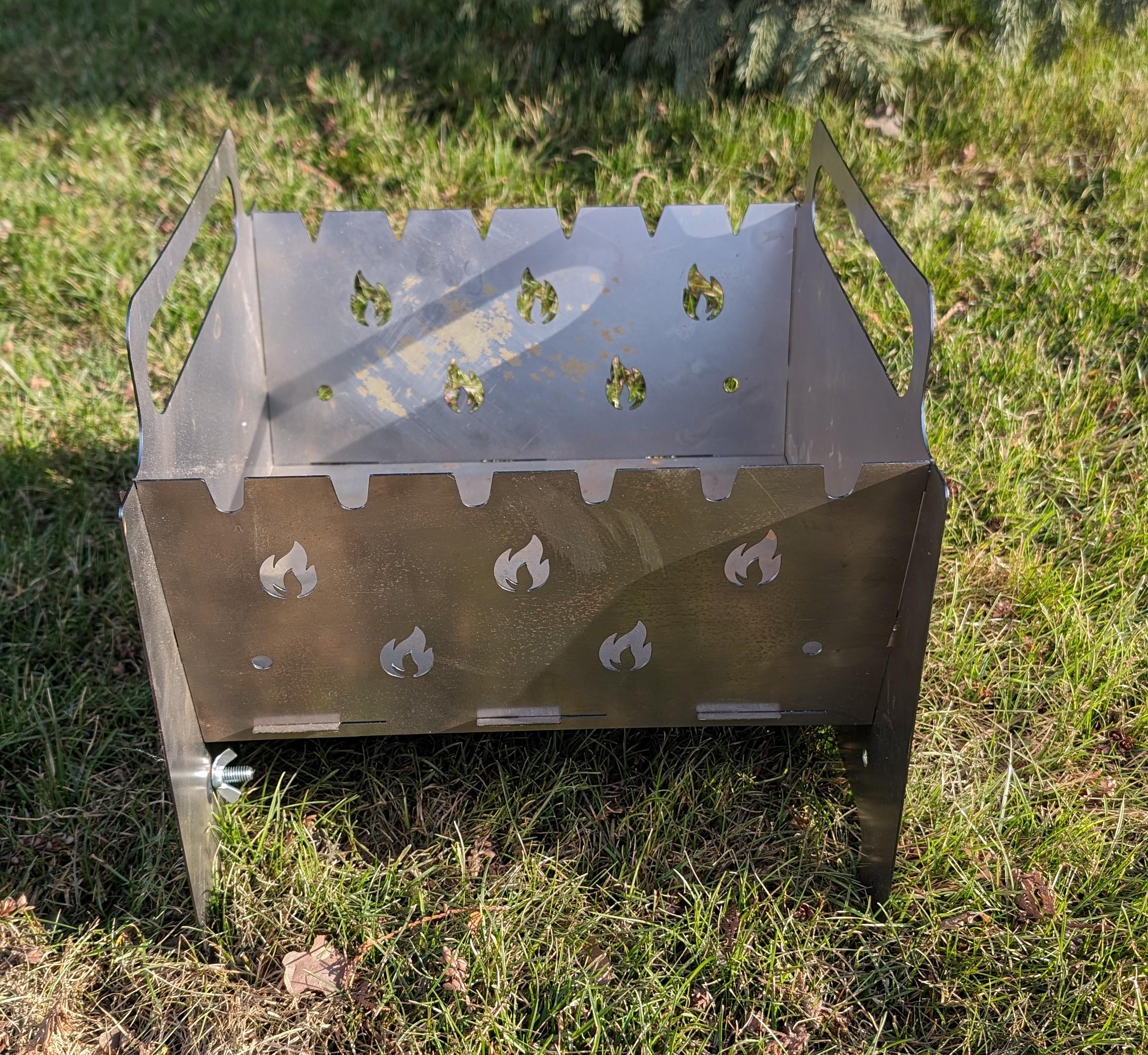 Мангал розкладний на 6 шампурів (1012) Мангал розкладний на 6 шампурів (1012)