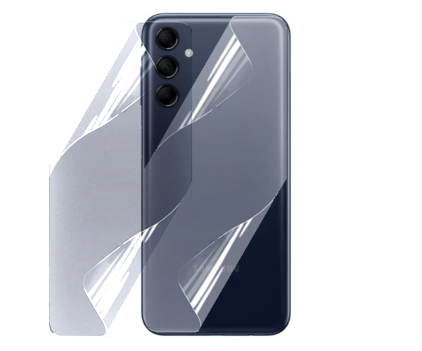 Противоударная гидрогелевая пленка Hydrogel Film для Samsung Galaxy M14 4G на заднюю панель, Transparent