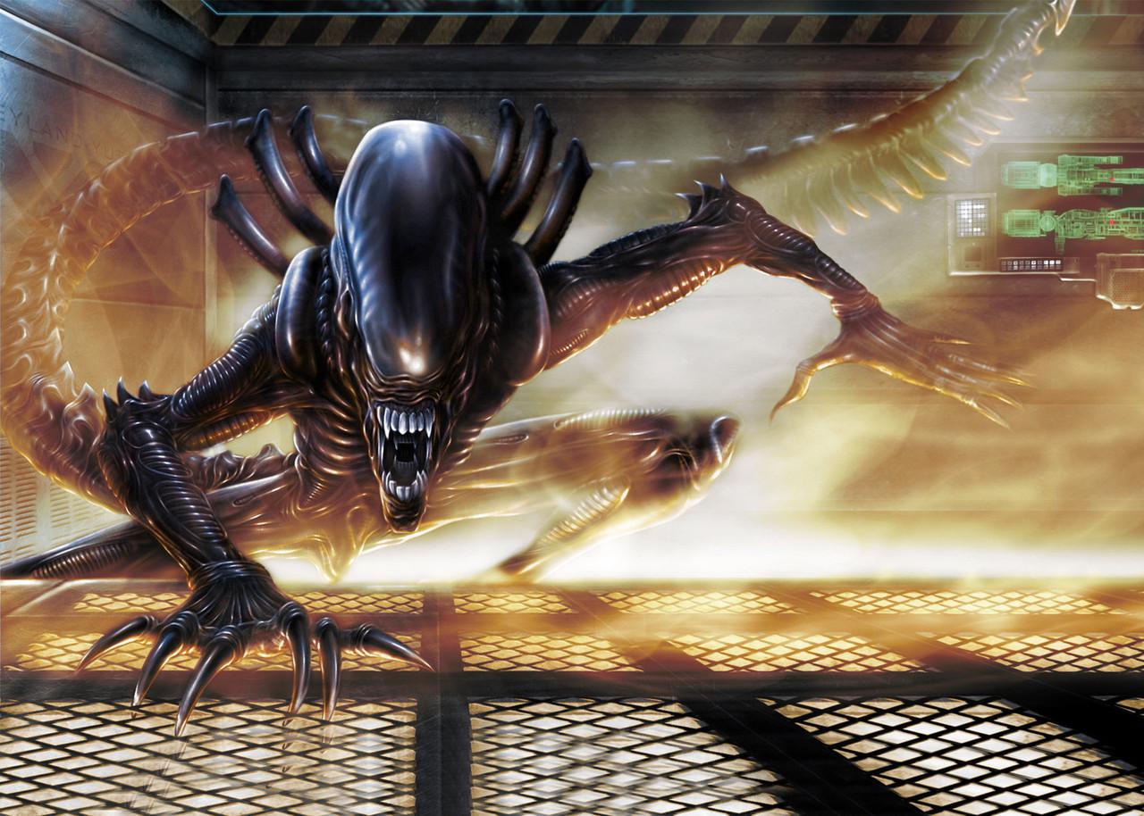 Картина Alien постер 60х40 см (AL 09.012)