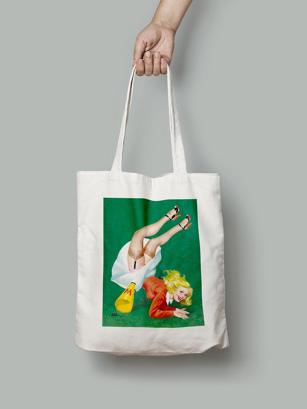 Эко-сумка Болельщица. Питер Дрибен шопер (pin_up0030002_Bag)