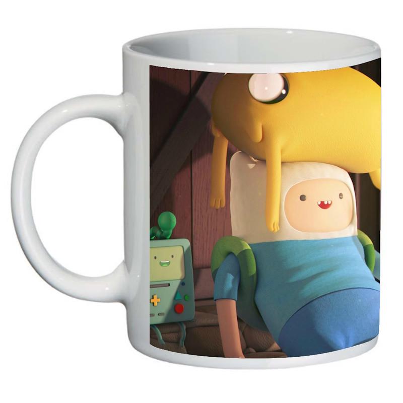 Чашка с принтом Время приключений SC-ATR-001-19 (2181713218)