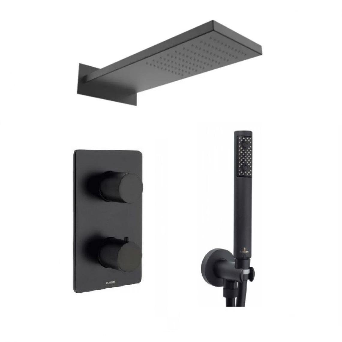 Душова система прихованого типу Bossini I00575000073008_new Чорний (157706) Душова система прихованого типу Bossini I00575000073008_new Чорний (157706)