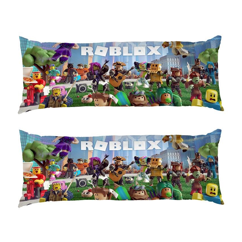 Подушка дакимакура Roblox Game Characters габардин 140х45 см (113222-2)