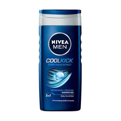 Гель для душу чоловічий Nivea Екстремальна свіжість 250 мл (4006000009339)