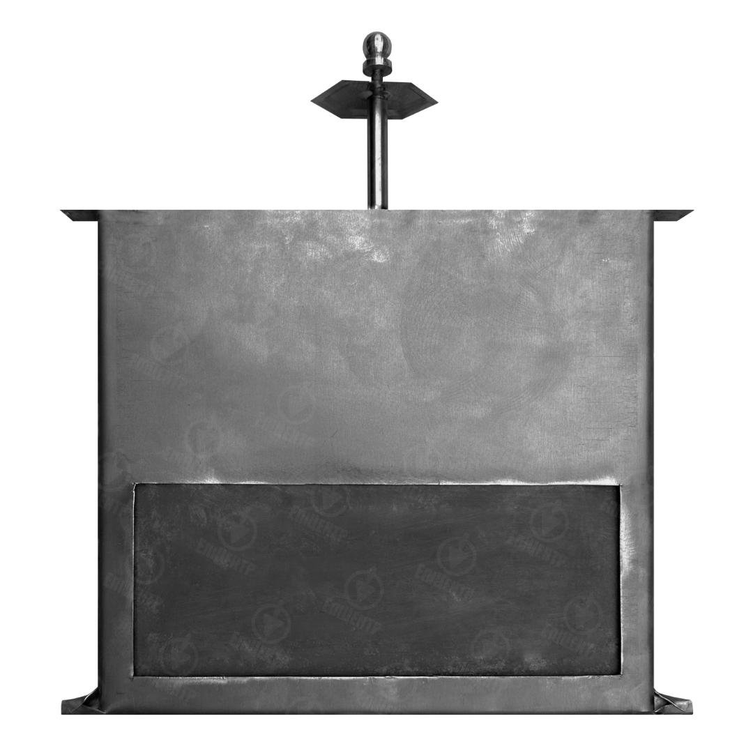 Шибер печной из стали 2 мм поперечный 290х265 мм (8479)