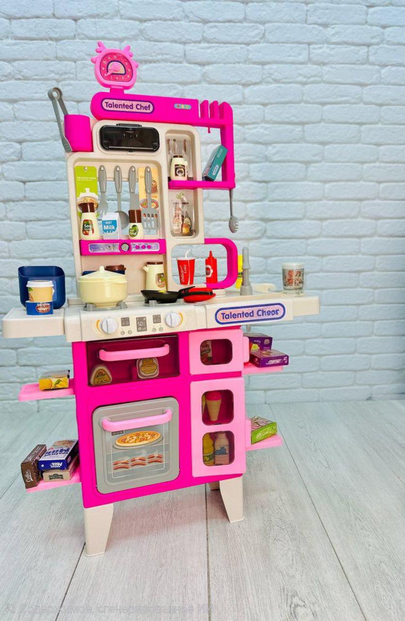 Кухня игровая 92 см 45 пр. Розовый (2529) - фото 6