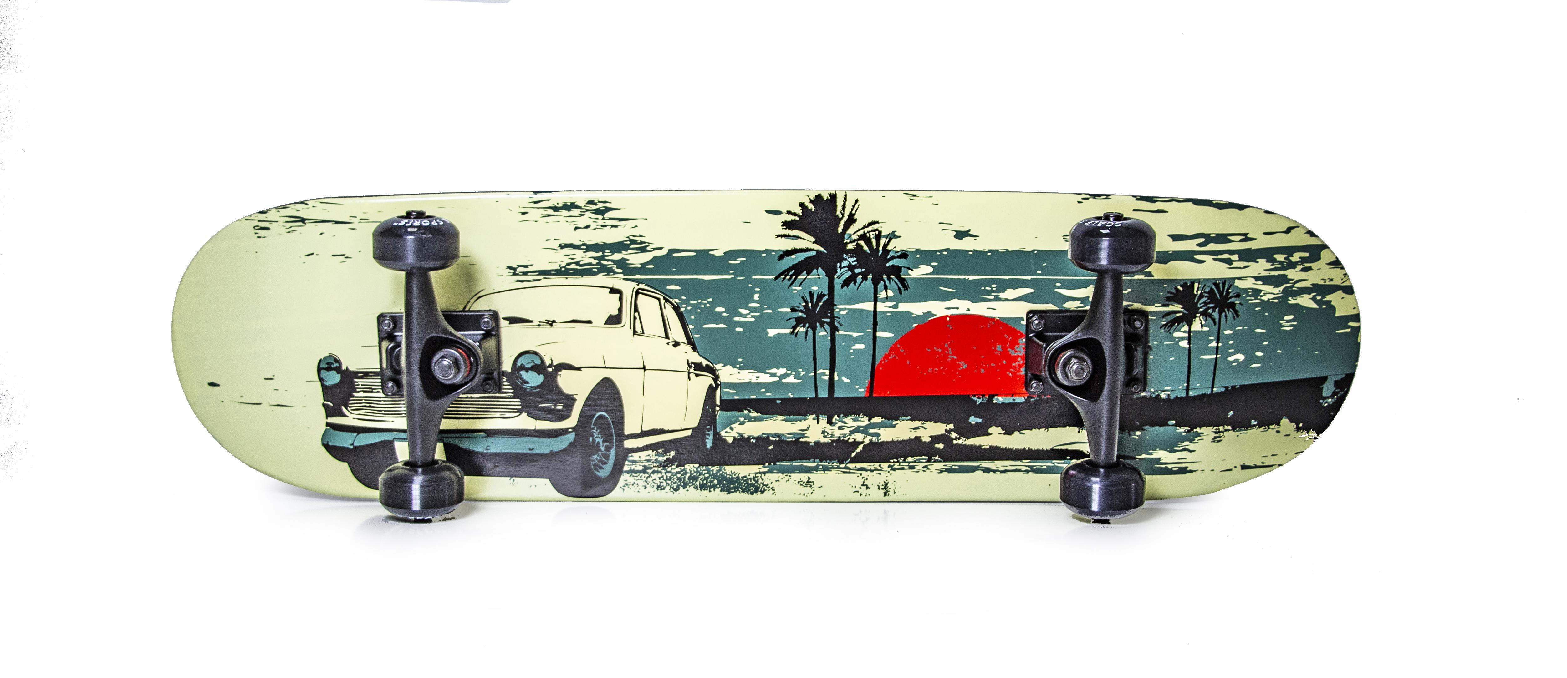 Скейтборд Scale Sports Malibu (1634107776) - фото 2 Скейтборд Scale Sports Malibu (1634107776) - фото 2