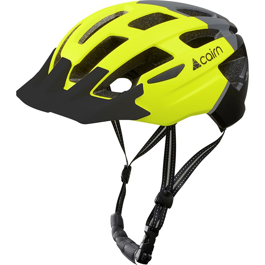 Шлем Cairn Prism XTR II neon yellow-black 55-58
