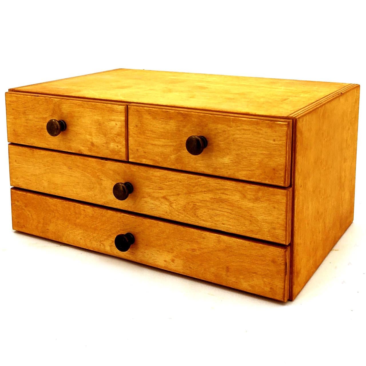 Мини-комод из дерева Кемаси Карри (МНК-008503)