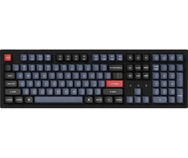 Клавиатура Keychron K10 PRO K pro Banana WL/BT/USB-A Hot-Swap QMK EN/UKR RGB Black (K10P-H4-UA)