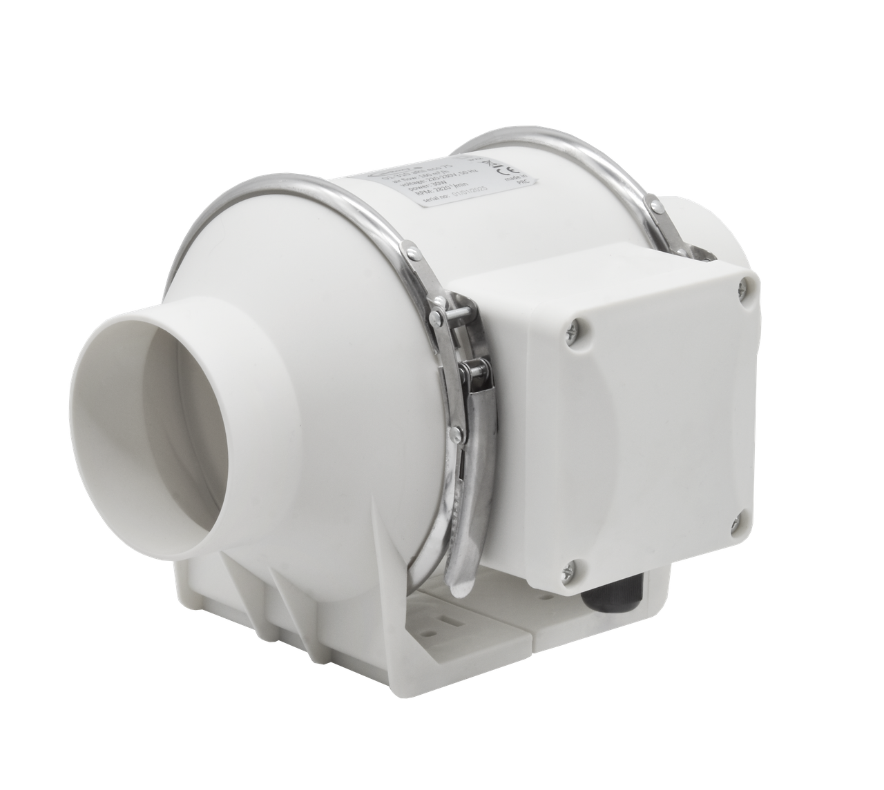 Вентилятор канальный вытяжной AirRoxy aRil eco 160 (01-314) - фото 2 Вентилятор канальный вытяжной AirRoxy aRil eco 160 (01-314) - фото 2