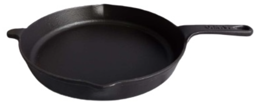 Сковорода чугунная OMS для индукции 27 см Черный (3265-27)