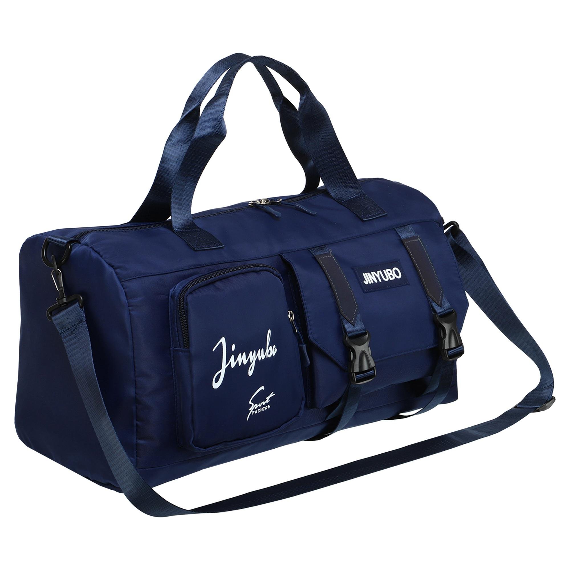 Спортивная сумка JINYUBO GA-0113 с отделением для обуви PL 46x20x23 см 21 л Dark blue