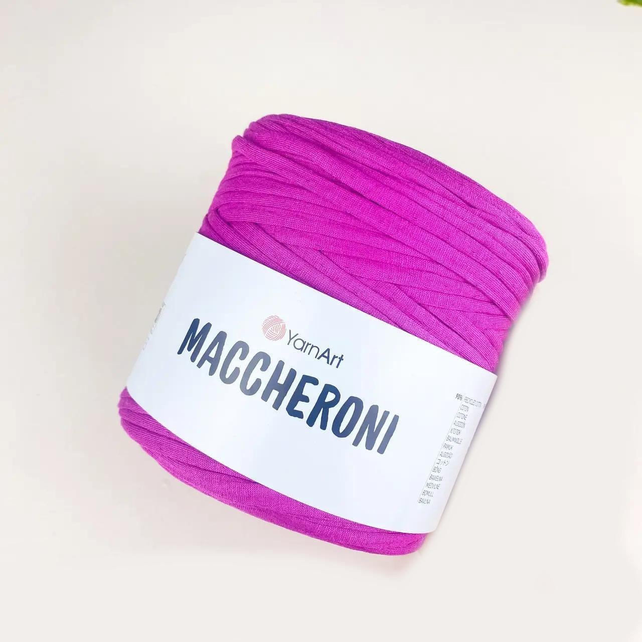 Пряжа плоская YarnArt Maccheroni трикотажная Темная фуксия №771 (2914462586) Пряжа плоская YarnArt Maccheroni трикотажная Темная фуксия №771 (2914462586)