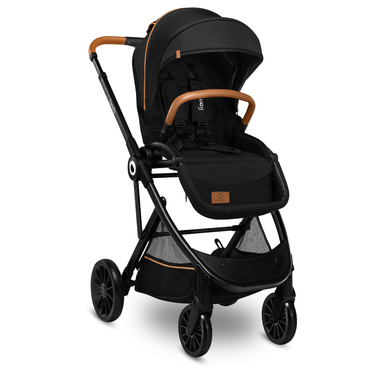 Прогулочная коляска Lionelo Dani Black Onyx
