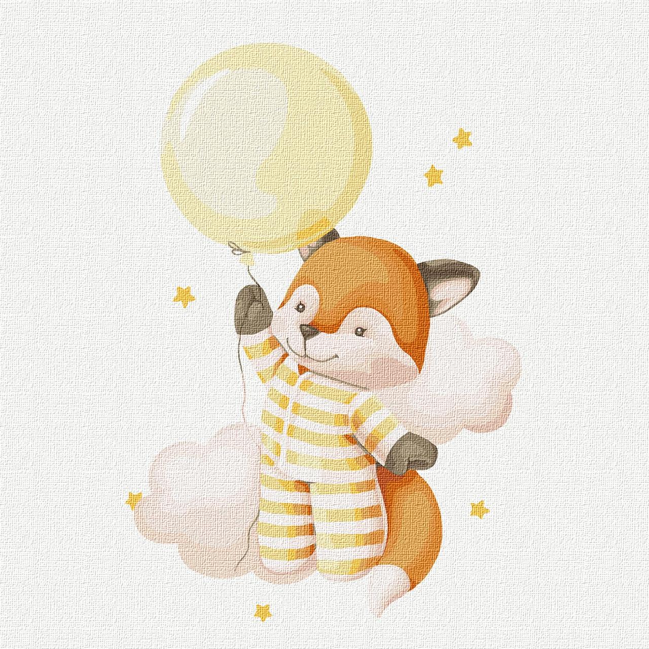 Набор для росписи по номерам 7+ Исследуя небо 30х30 см (KHO6035)