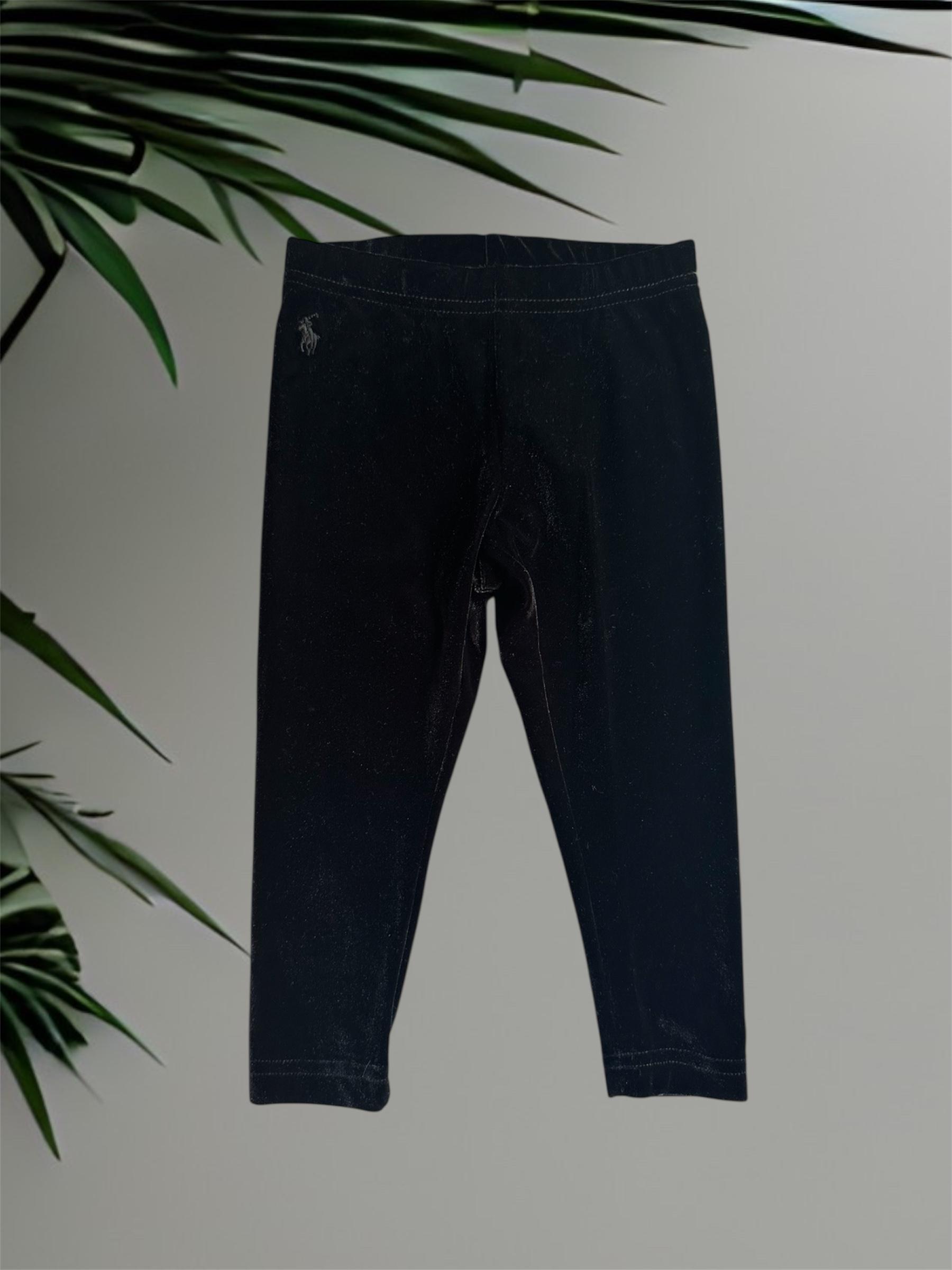 Лосини Polo Ralph Lauren 2 роки 92 см Чорний