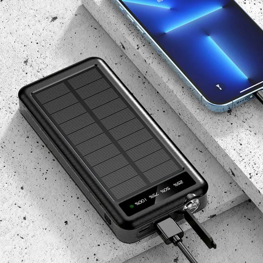 Повербанк универсальный Li-ion USB Type-C Lightning с фонарем и кабелями 50000 mAh (2104618801) - фото 8 Повербанк универсальный Li-ion USB Type-C Lightning с фонарем и кабелями 50000 mAh (2104618801) - фото 8