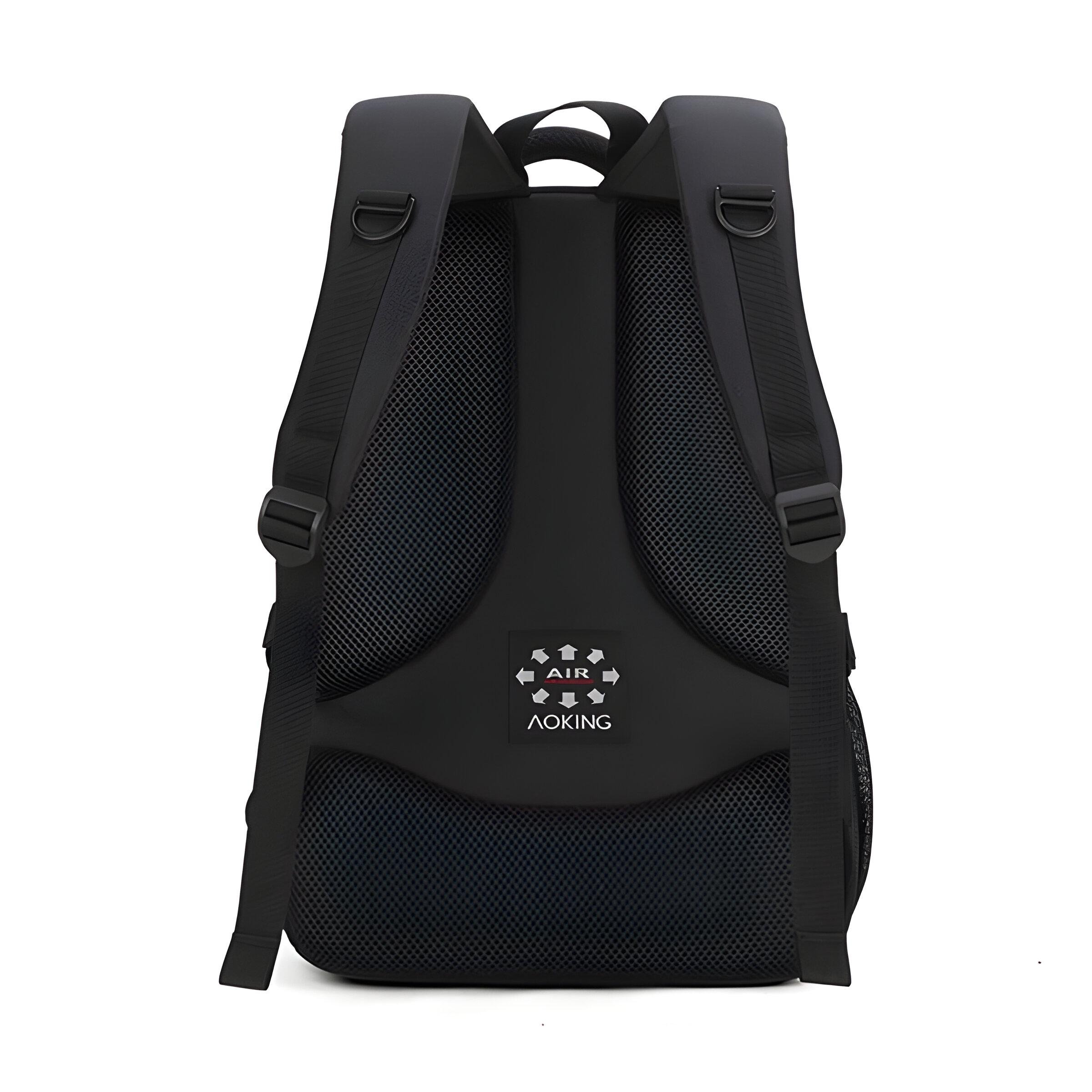 Рюкзак Justpack универсальный c ортопедической спинкой 26х42х18 см Серый (8853) - фото 4