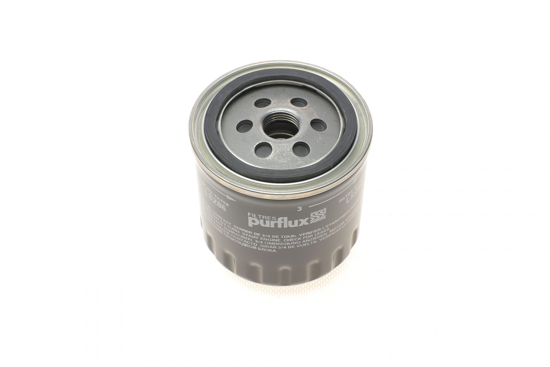 Фильтр масляный PURFLUX для VW Caddy II 1,9 D 96-00/Polo 1,7-1,9 D 94-01- (LS286)