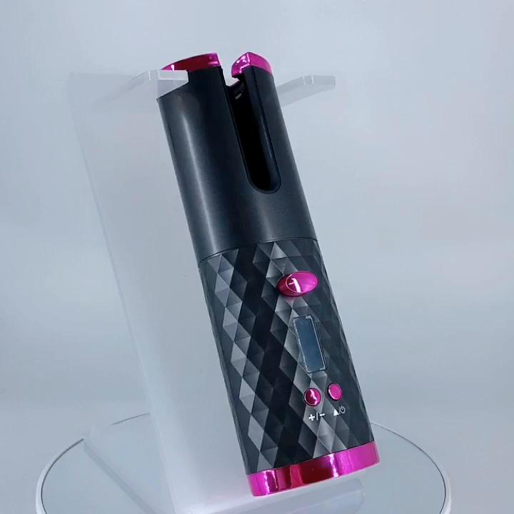 Бездротова плойка Hair Curler автоматична з акумулятором Чорний - фото 10