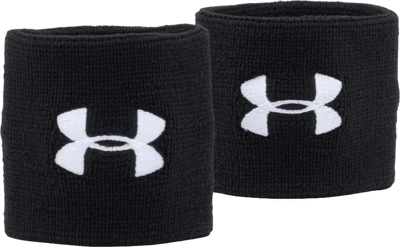 Напульсники Under Armour PERFORMANCE WRISTBANDS-BLK Черный (1276991-001)