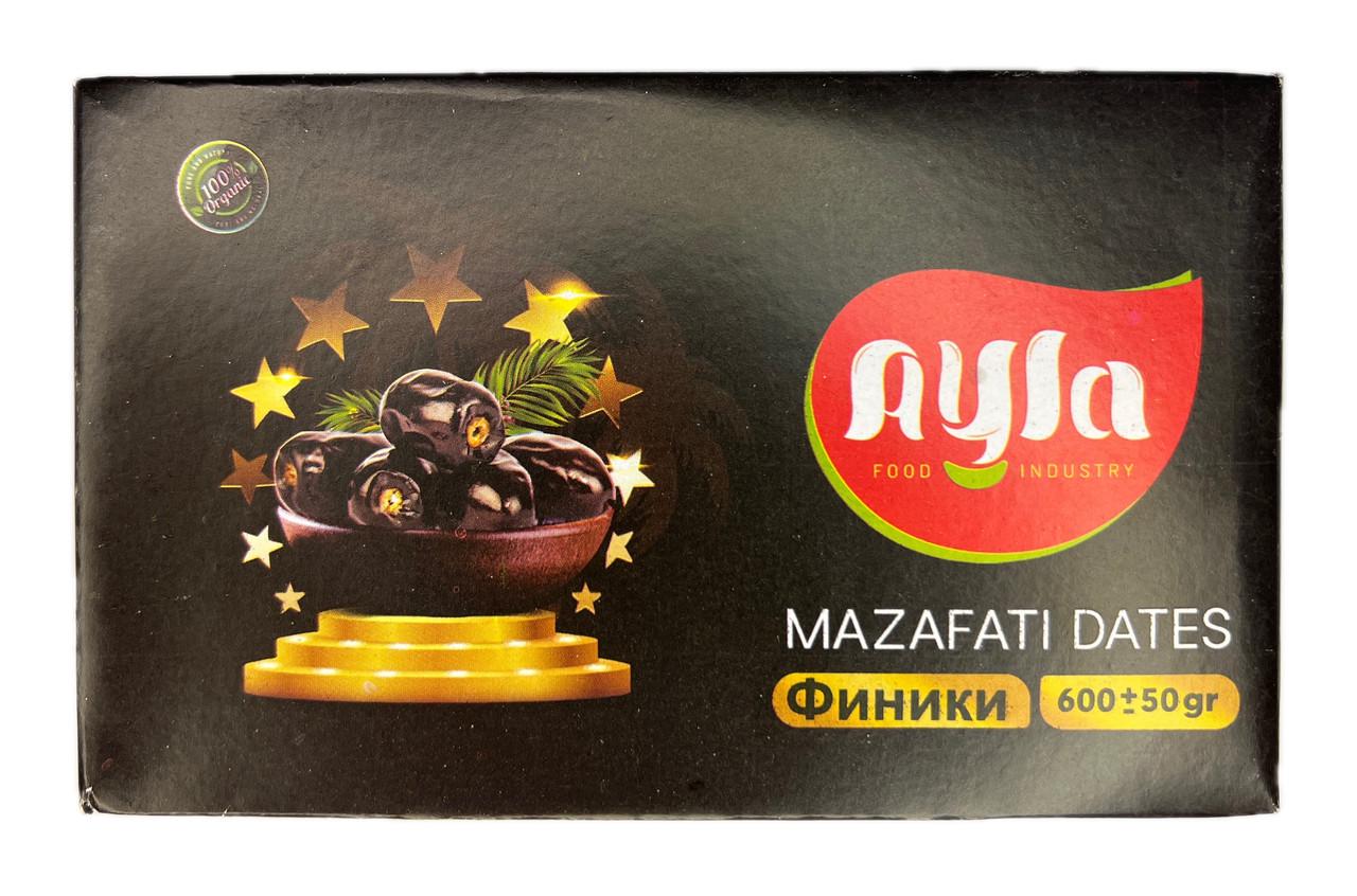 Финики Maзафати без сахара в коробке Ayla 600 г