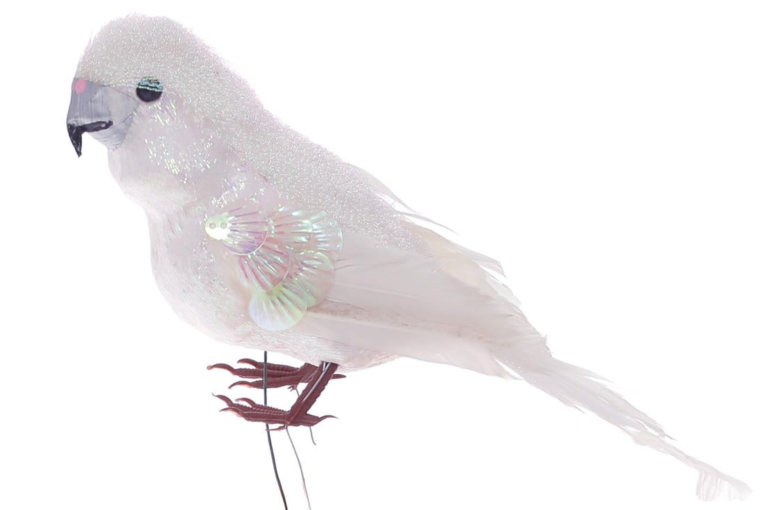 Декоративная птица Попугай BonaDi Белый (112-502)