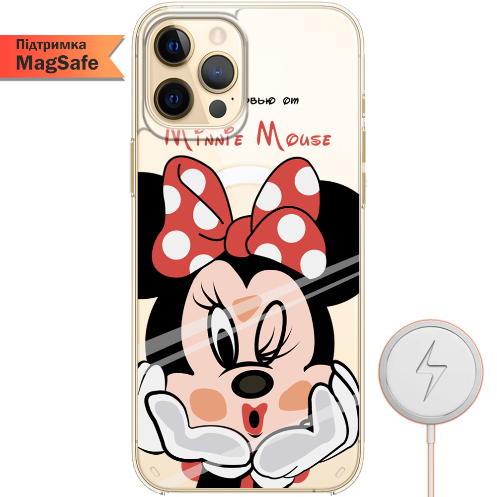 Чехол BoxFace iPhone 12 Pro Max Lady M Прозрачный силикон с поддержкой MageSafe (41085-cc59-41499)