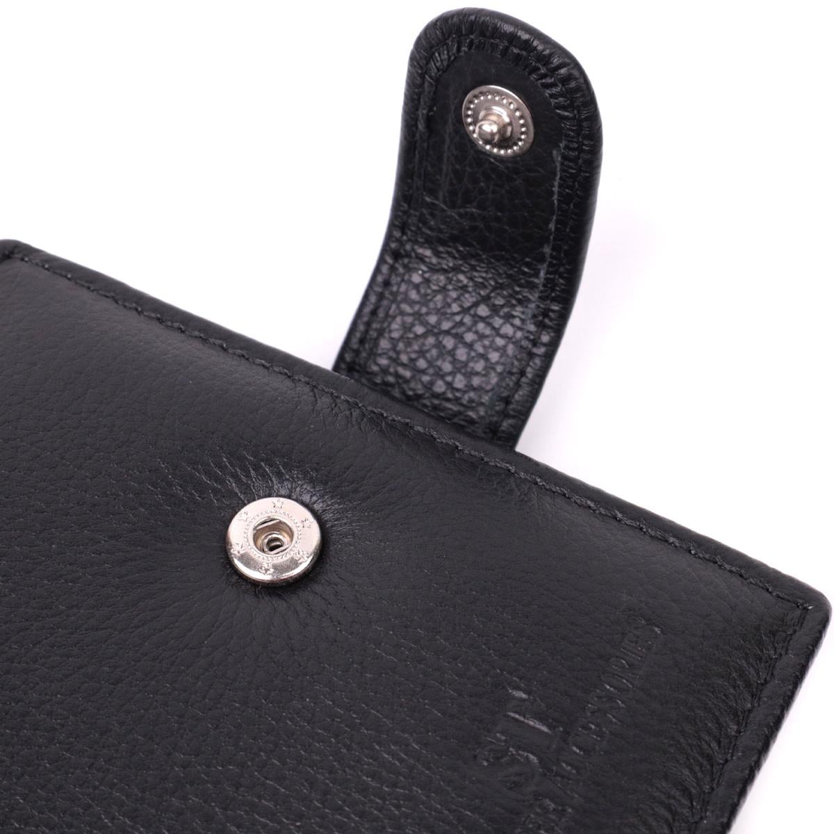 Гаманець чоловічий шкіряний ST Leather 22465 Чорний - фото 3