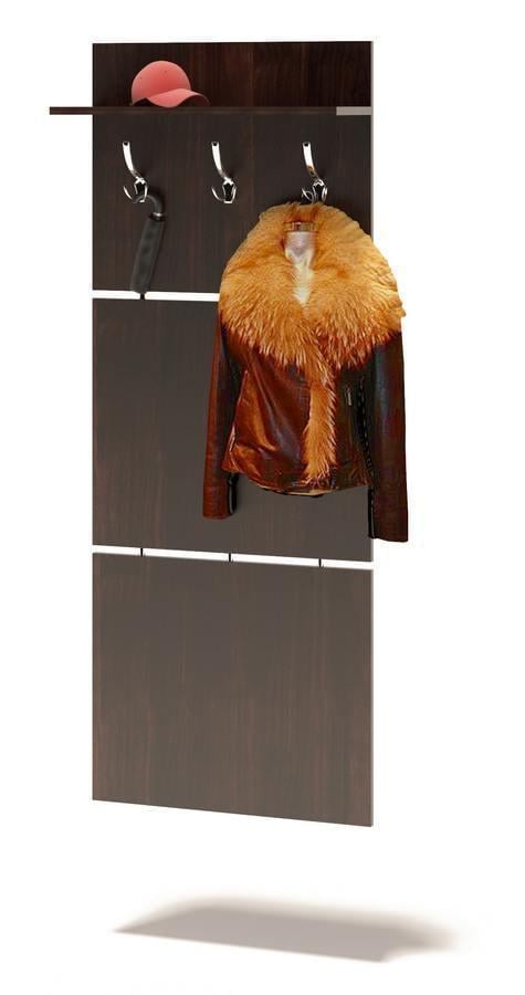 Вешалка настенная в прихожую ВШ-51 Венге