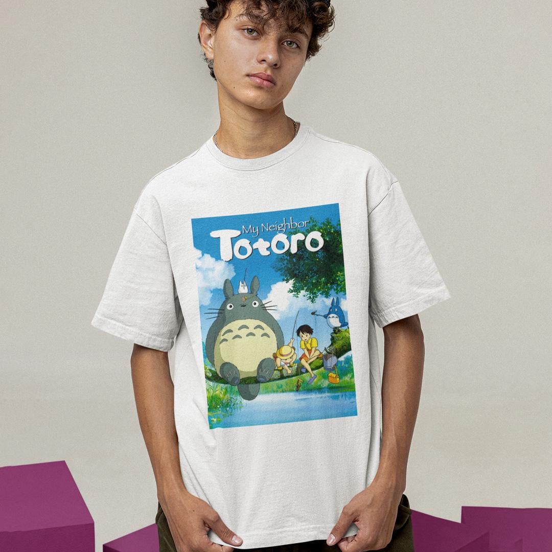 Футболка унисекс My Neighbor Totoro Poster XS Белый (0000016035)